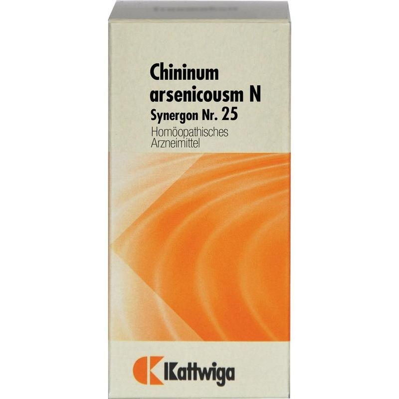SYNERGON KOMPLEX 25 Chininum arsenicosum N Tabl.