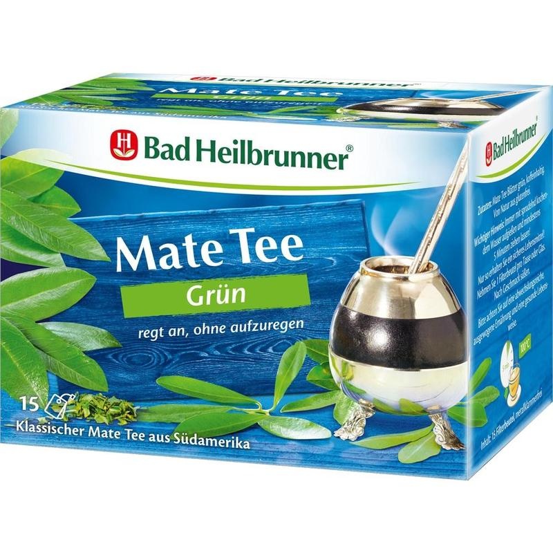 BAD HEILBRUNNER Mate Tee grün Filterbeutel