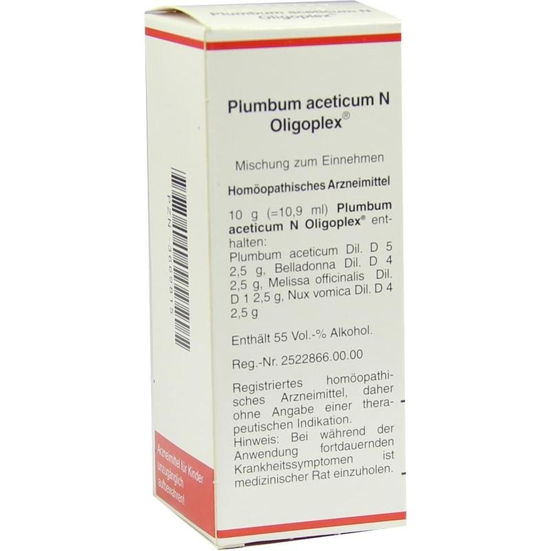 PLUMBUM ACETICUM N Oligoplex Liquidum