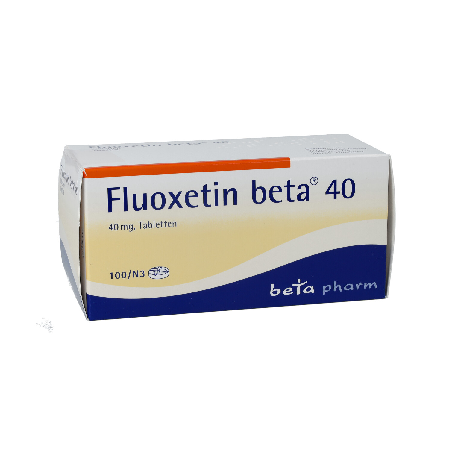 FLUOXETIN beta 40 Tabletten