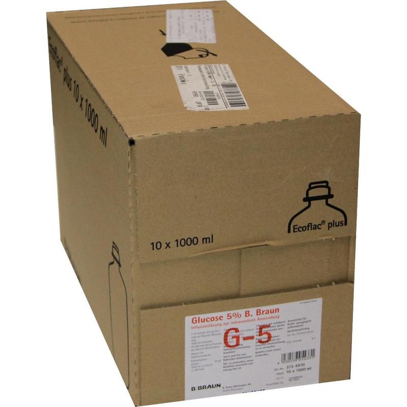 GLUCOSE 5% B.Braun Ecoflac Plus