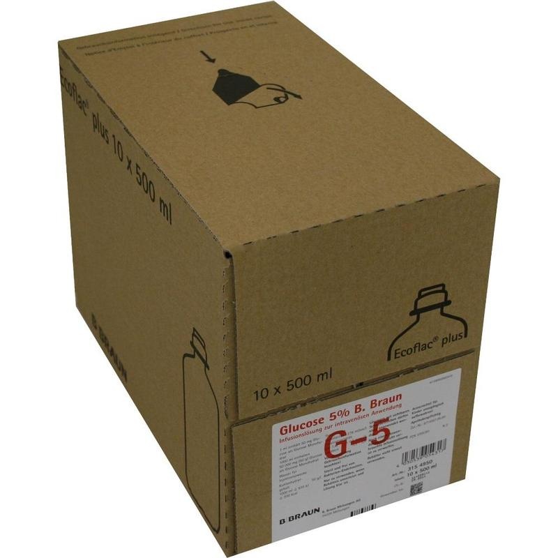 GLUCOSE 5% B.Braun Ecoflac Plus
