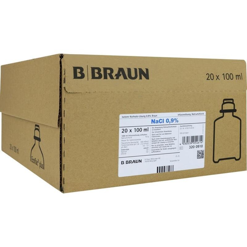 ISOTONE Kochsalz-Lösung 0,9% Braun Ecoflac Plus