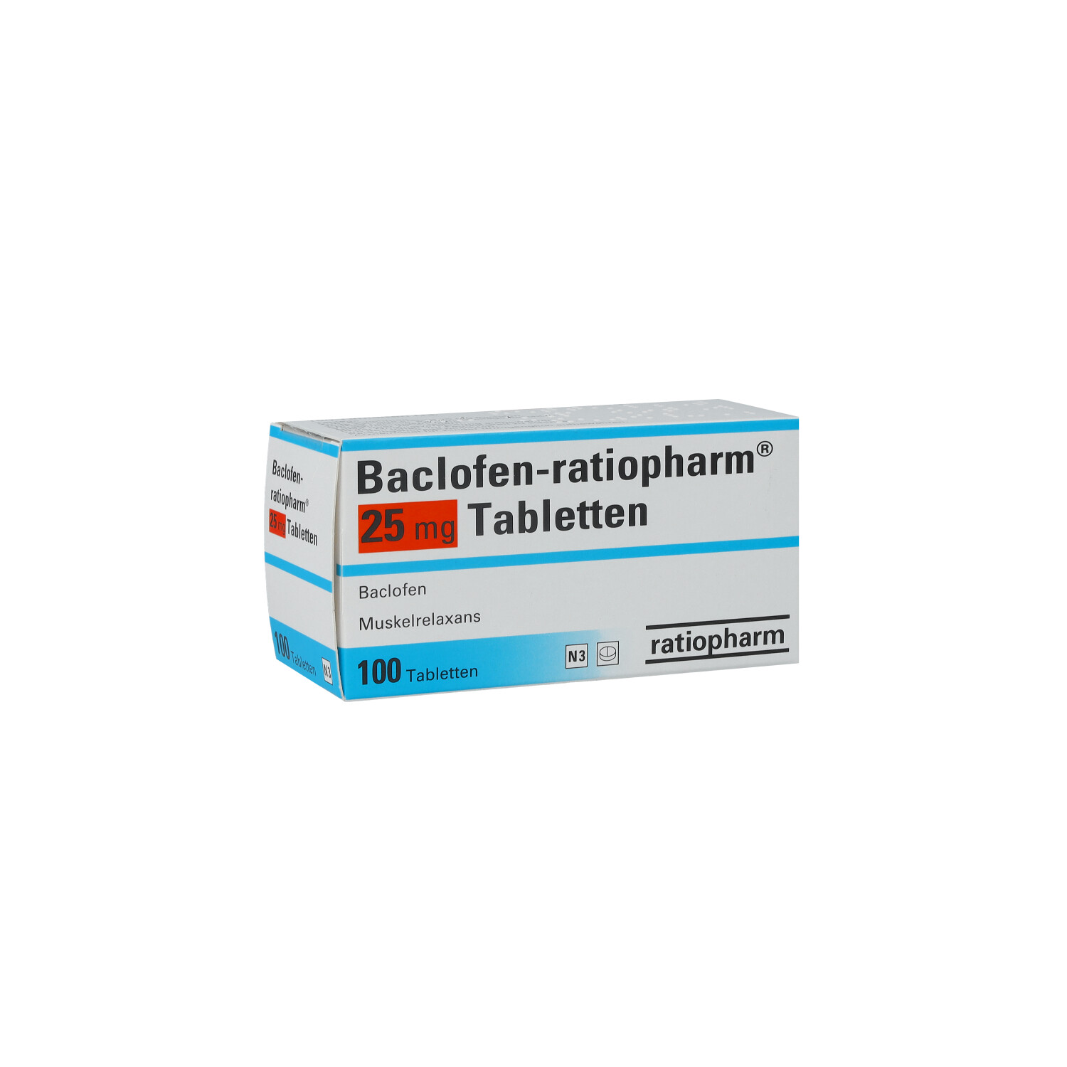 BACLOFEN-ratiopharm 25 mg Tabletten