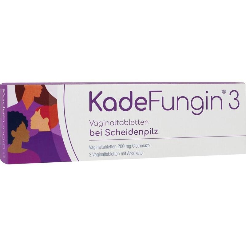 KadeFungin 3 Vaginaltabletten – Bei Scheidenpilz im Intimbereich