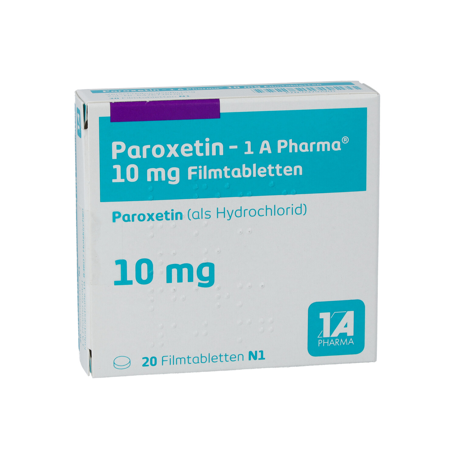 PAROXETIN-1A Pharma 10 mg Filmtabletten