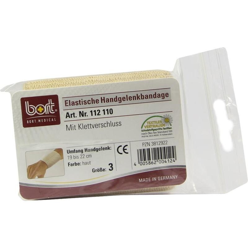 BORT Handgelenkbandage m.Klettverschl.Gr.3 haut