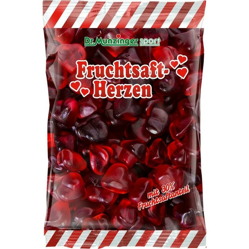 DR.MUNZINGER Fruchtsaftherzen mit Vitamin C
