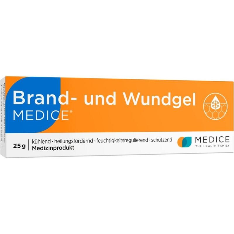 Brand- und Wundgel bei leichten Verbrennungen, Sonnenbrand & Schürfwunden