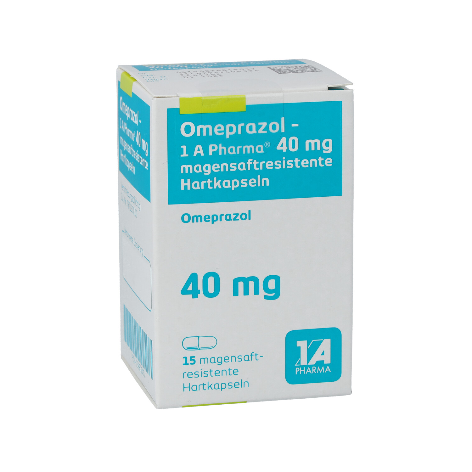 OMEPRAZOL-1A Pharma 40 mg magensaftres.Hartkapseln