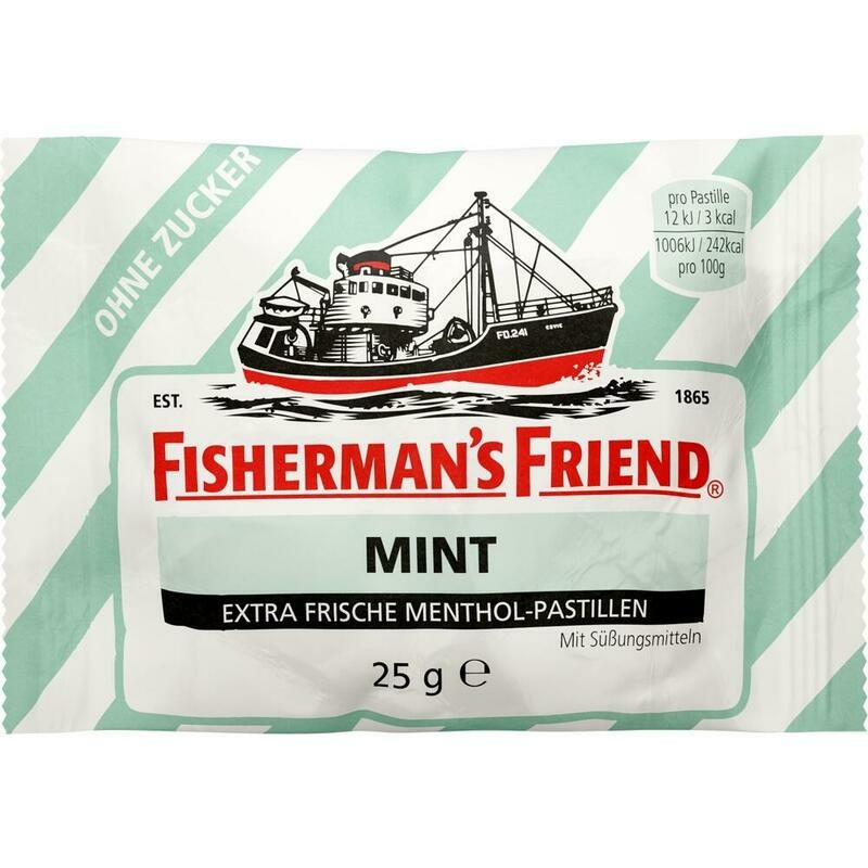 FISHERMANS FRIEND mint ohne Zucker Pastillen