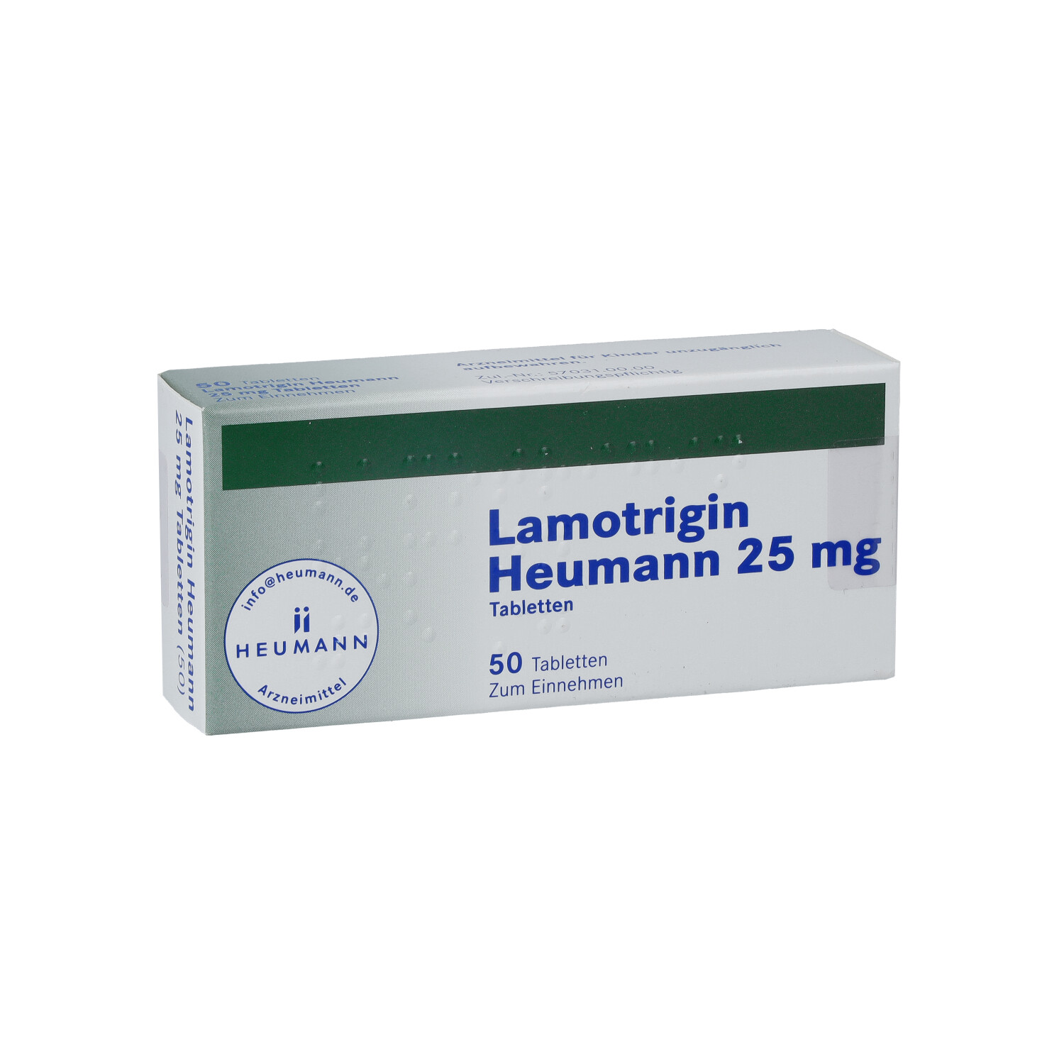 LAMOTRIGIN Heumann 25 mg Tabletten