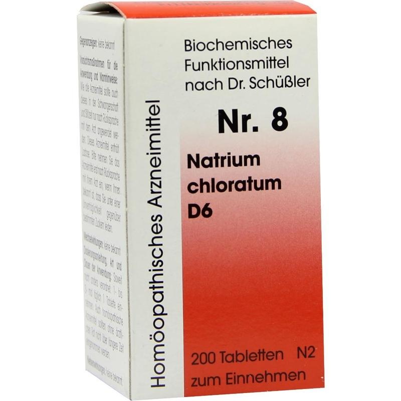 BIOCHEMIE 8 Natrium chloratum D 6 Tabletten