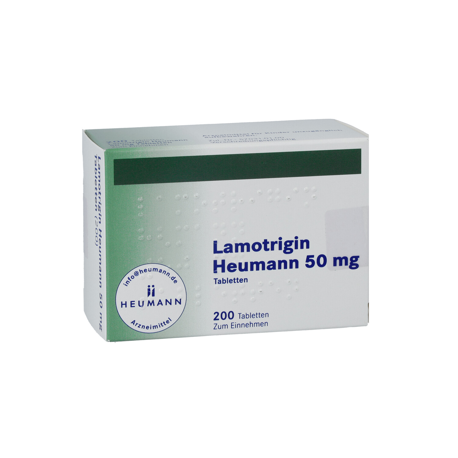 LAMOTRIGIN Heumann 50 mg Tabletten