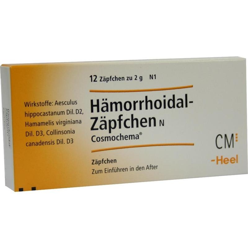 HÄMORRHOIDAL Zäpfchen N Cosmochema