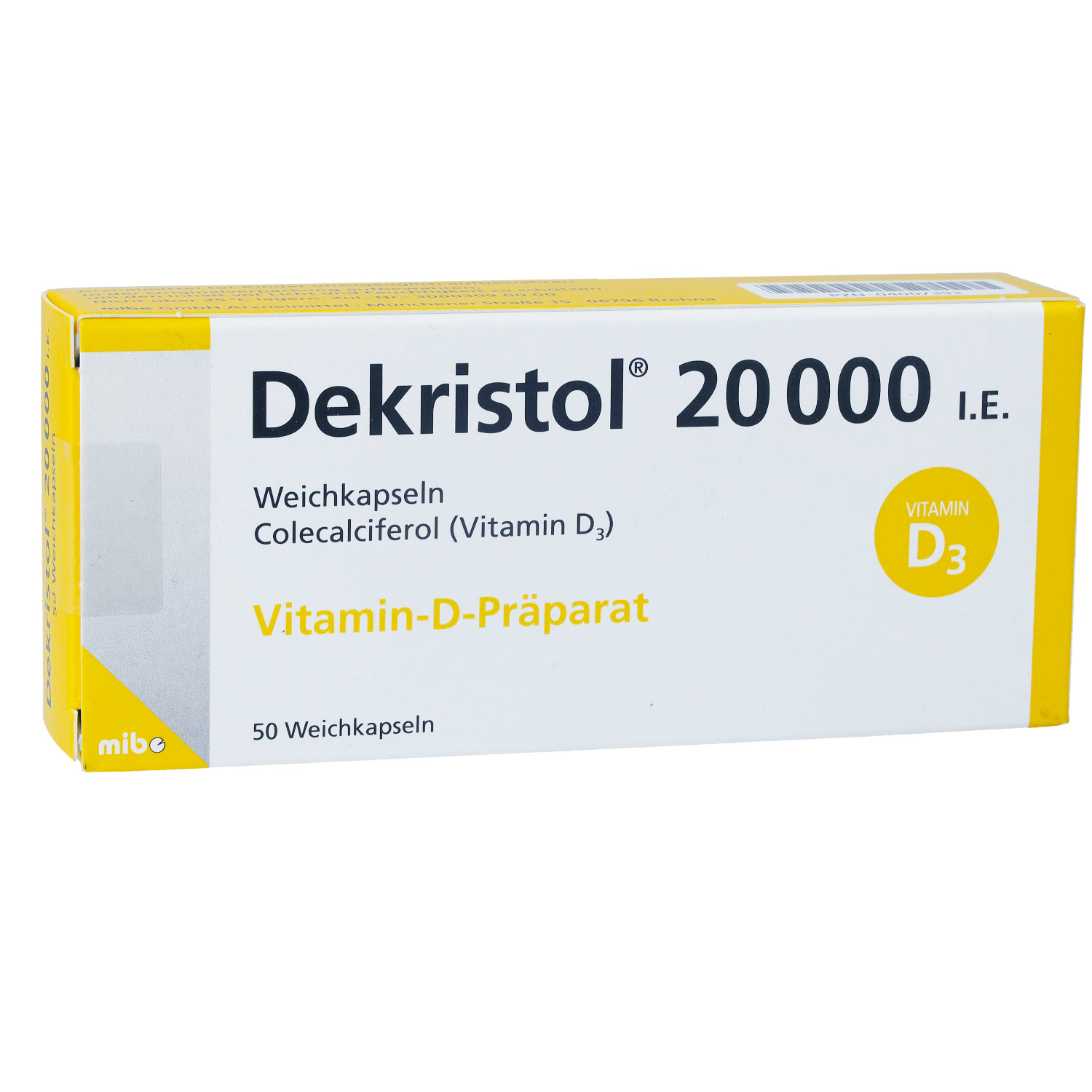 DEKRISTOL 20.000 I.E. Weichkapseln
