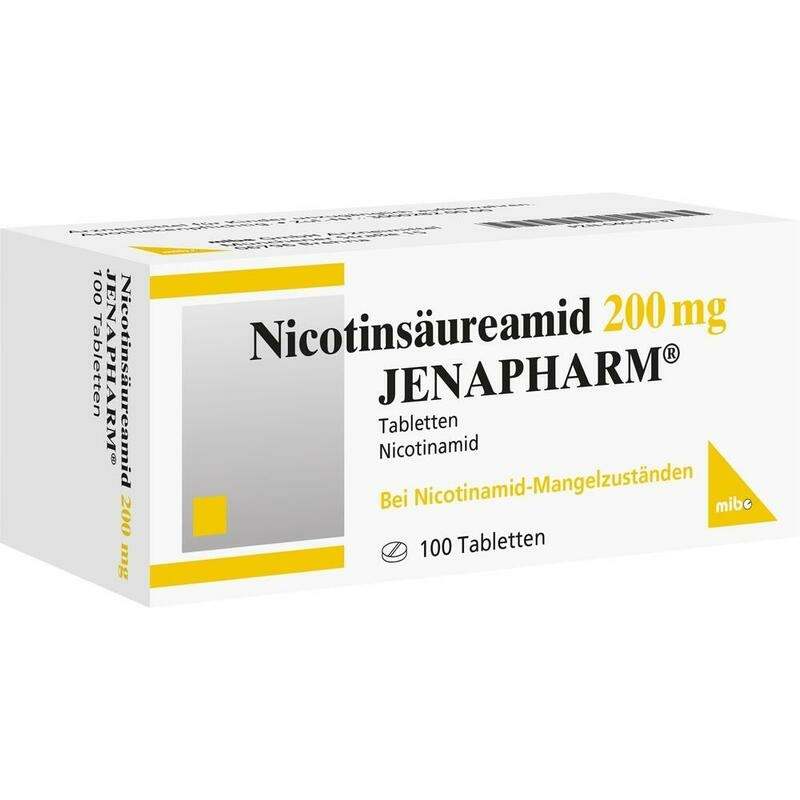 NICOTINSÄUREAMID 200 mg Jenapharm Tabletten