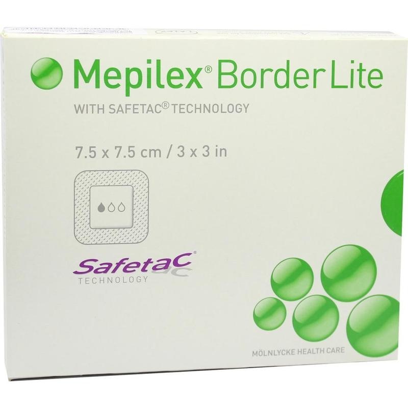 MEPILEX Border Lite Schaumverb.7,5x7,5 cm steril