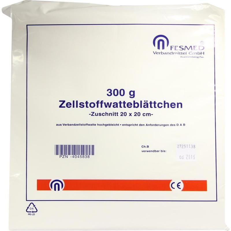 ZELLWA Blättchen hochgebl. 20x20 cm