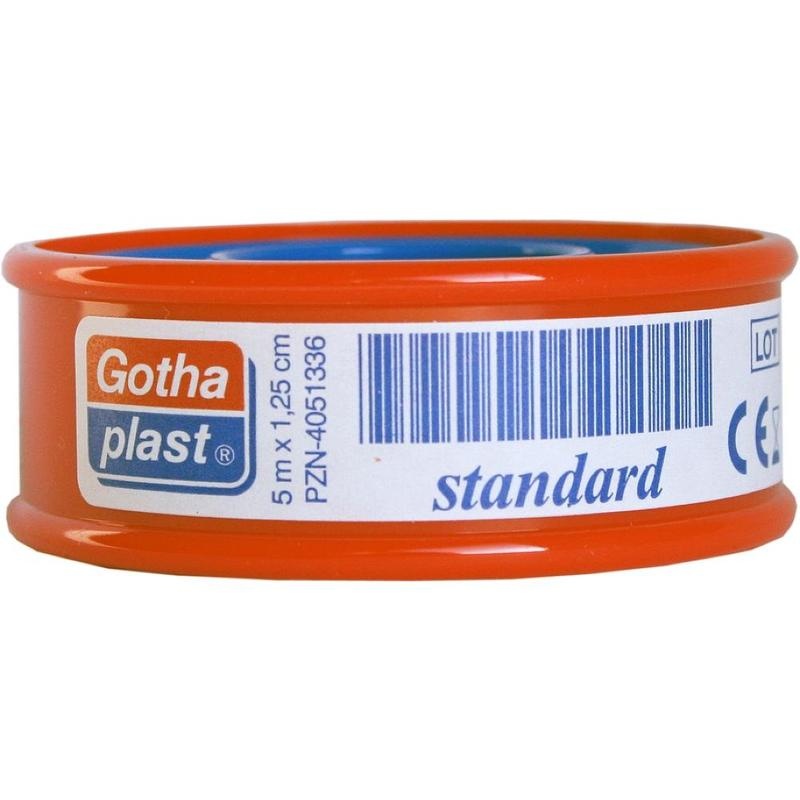 GOTHAPLAST Heftpfl.stand.1,25 cmx5 m