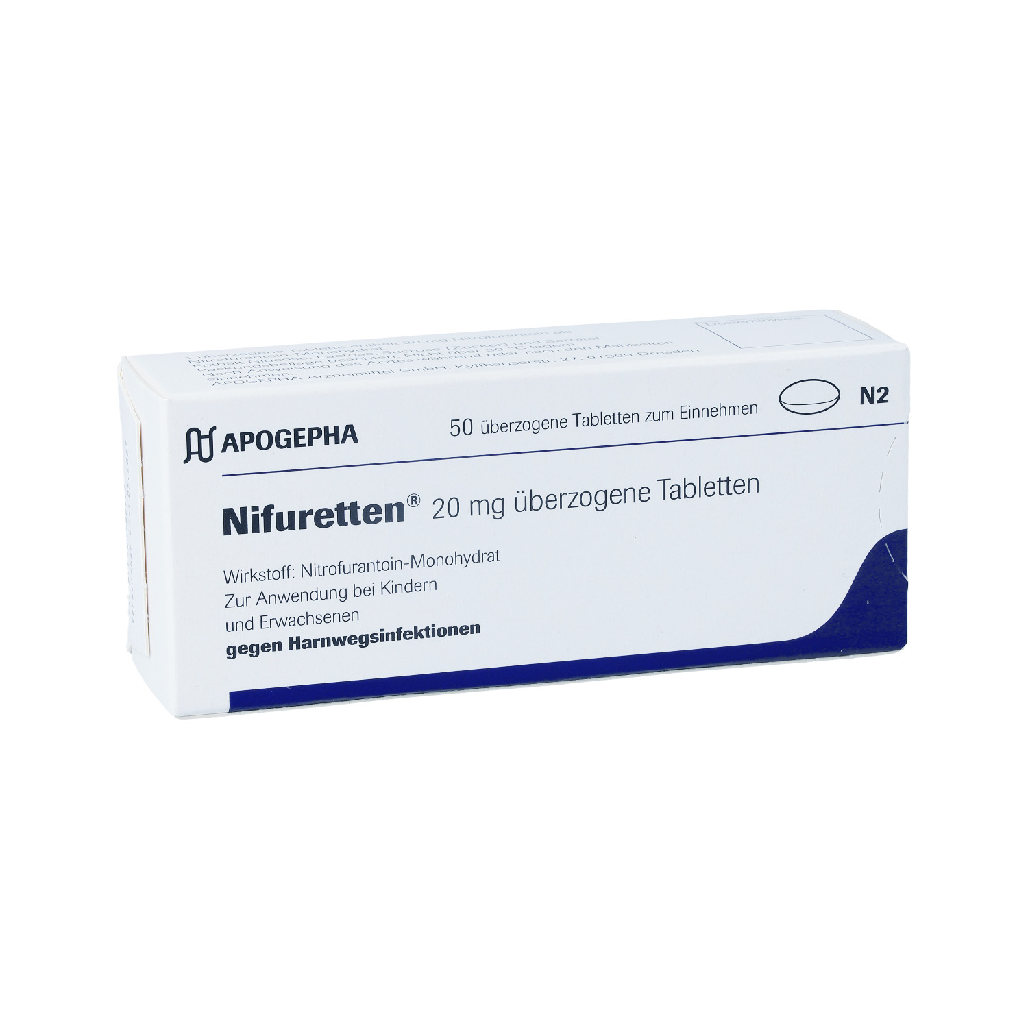 NIFURETTEN 20 mg überzogene Tabletten