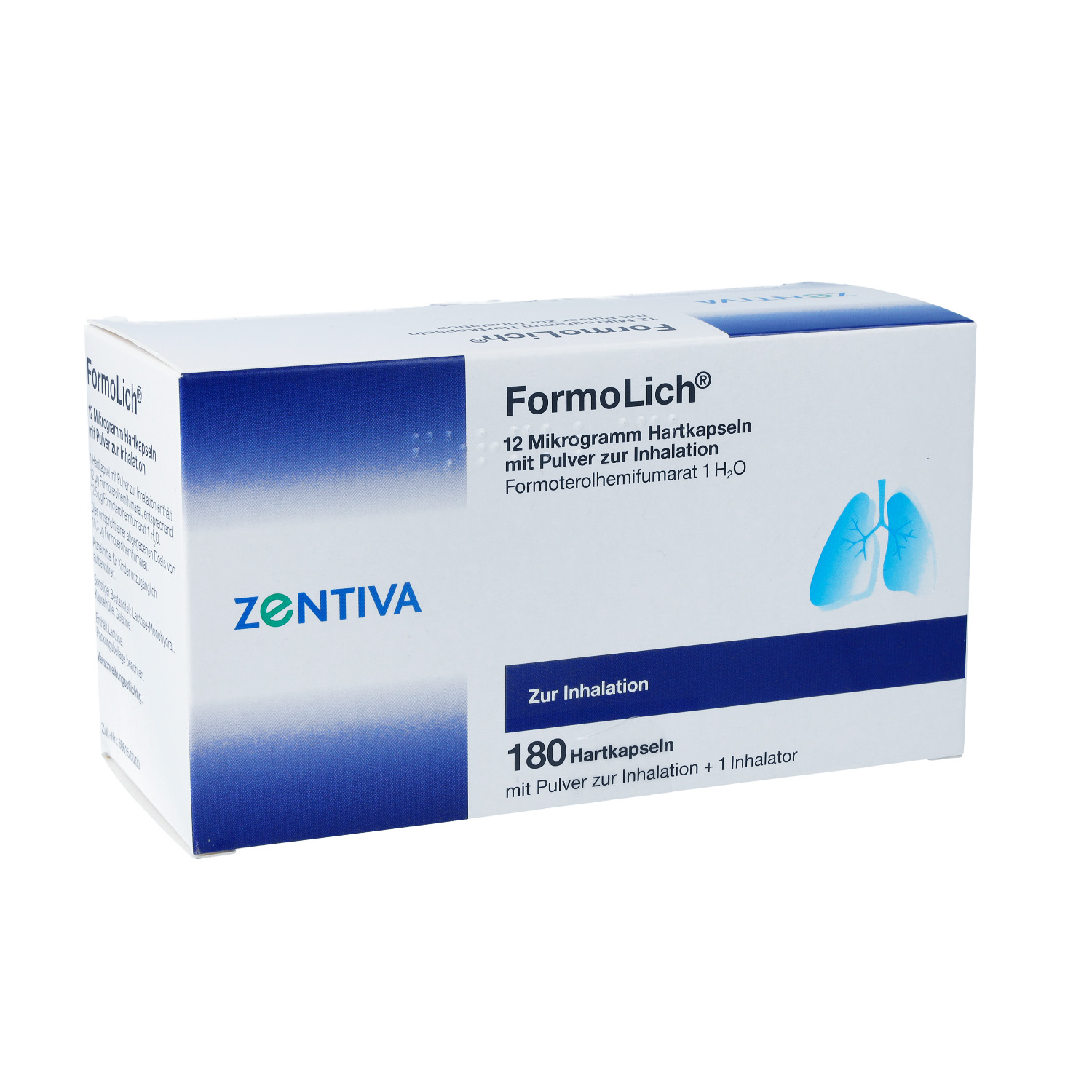 FORMOLICH 12 Mikrogramm Hartkaps.m.Plv.z.Inhal.