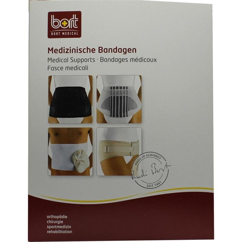 BORT Vario Rückenbandage m.Pelotte S schwarz