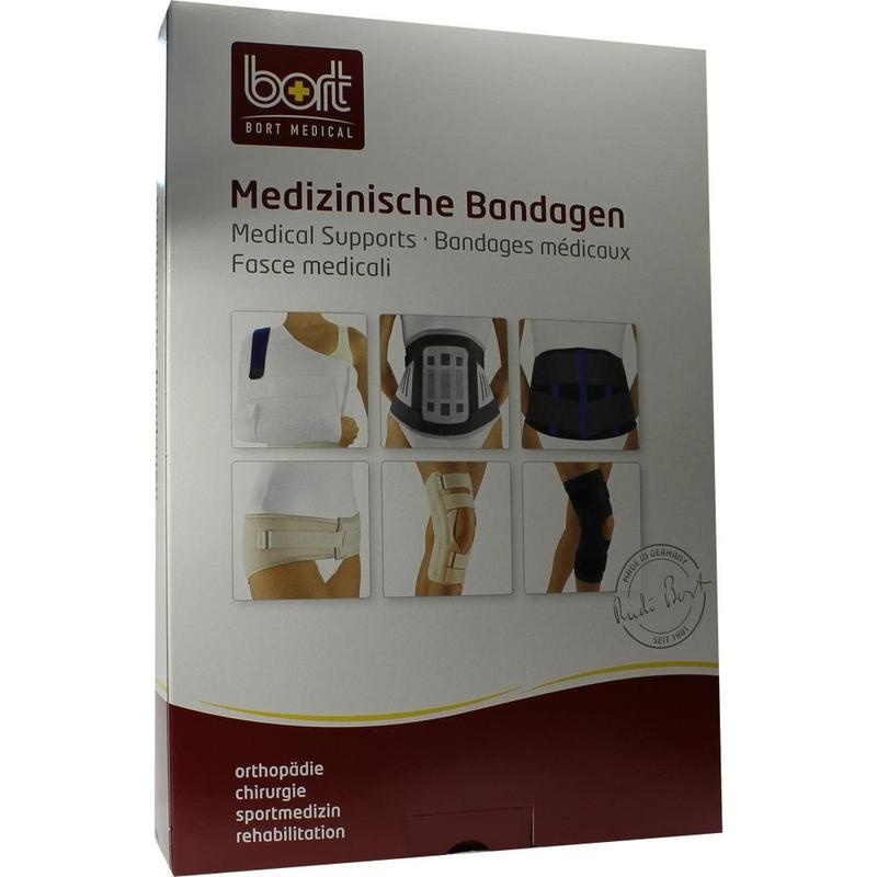 BORT Vario Rückenbandage m.Pelotte XL schwarz