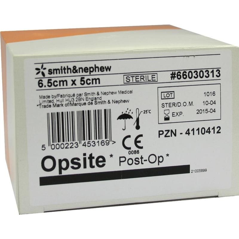 OPSITE Post-OP 5x6,5 cm Verband
