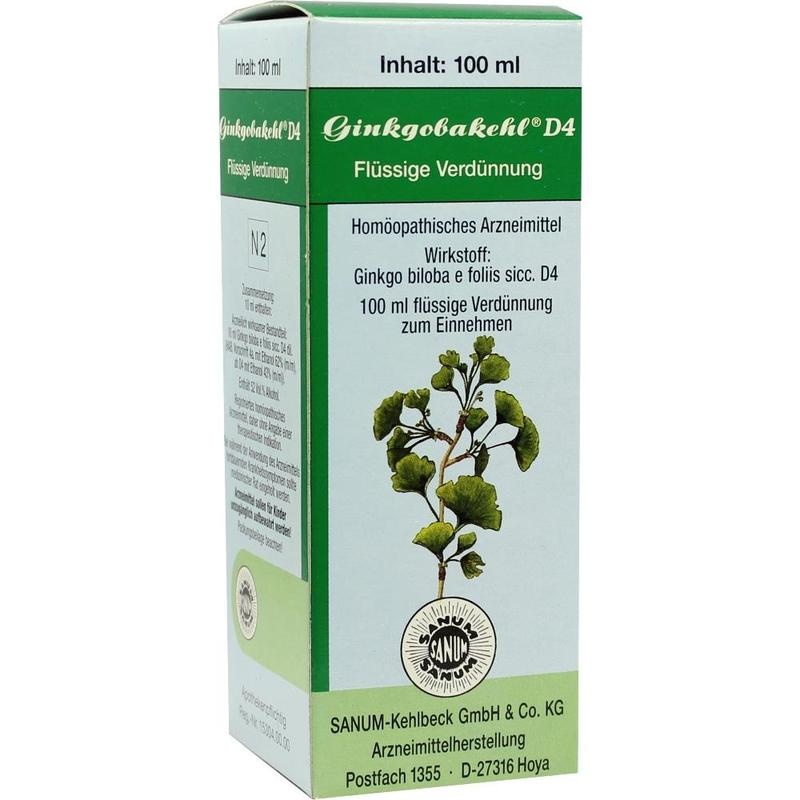 GINKGOBAKEHL D 4 Tropfen