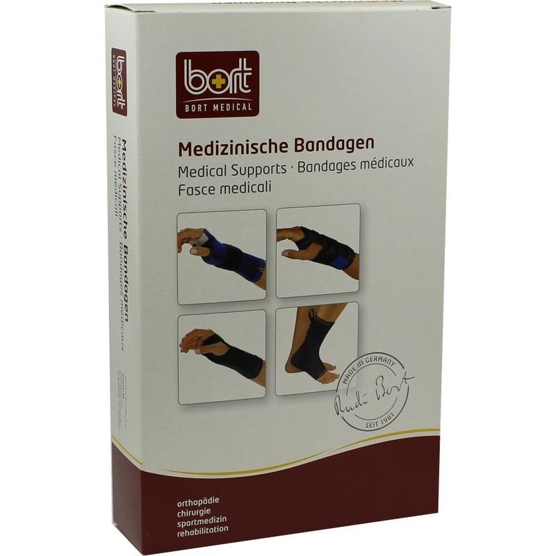 BORT Handgelenkstütze m.Alu Band re.XL blau