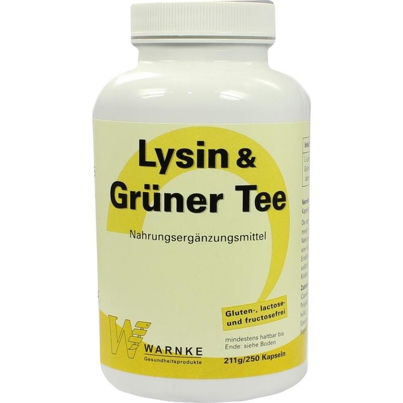 LYSIN & GRÜNER Tee Kapseln