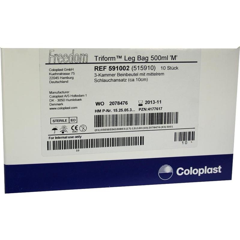 FREEDOM Triform 500M Beinbeutel 10cm Schlauch