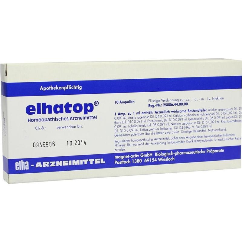 ELHATOP Ampullen