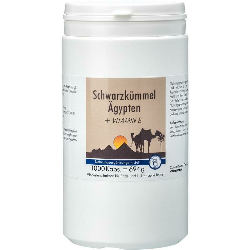 SCHWARZKÜMMEL ÄGYPTEN+E Kapseln