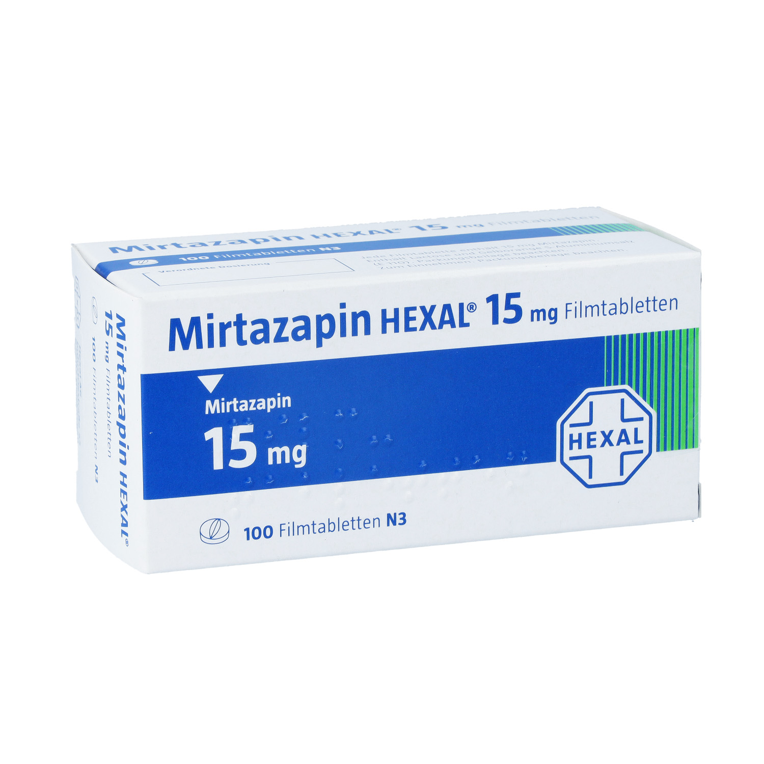 MIRTAZAPIN HEXAL 15 mg Filmtabletten