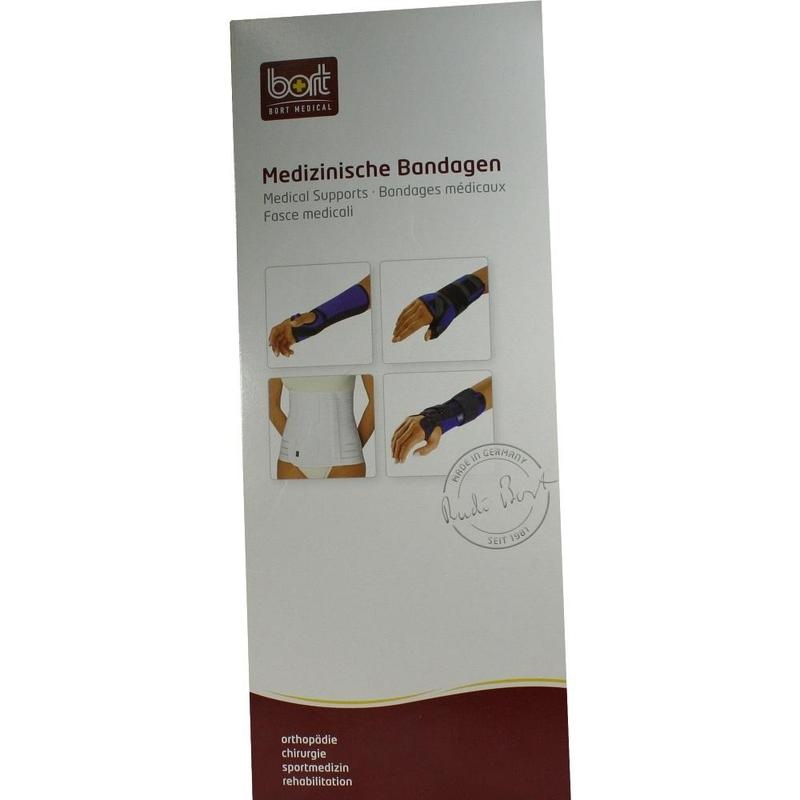 BORT Arm Handgel.Schiene links M blau/schw.