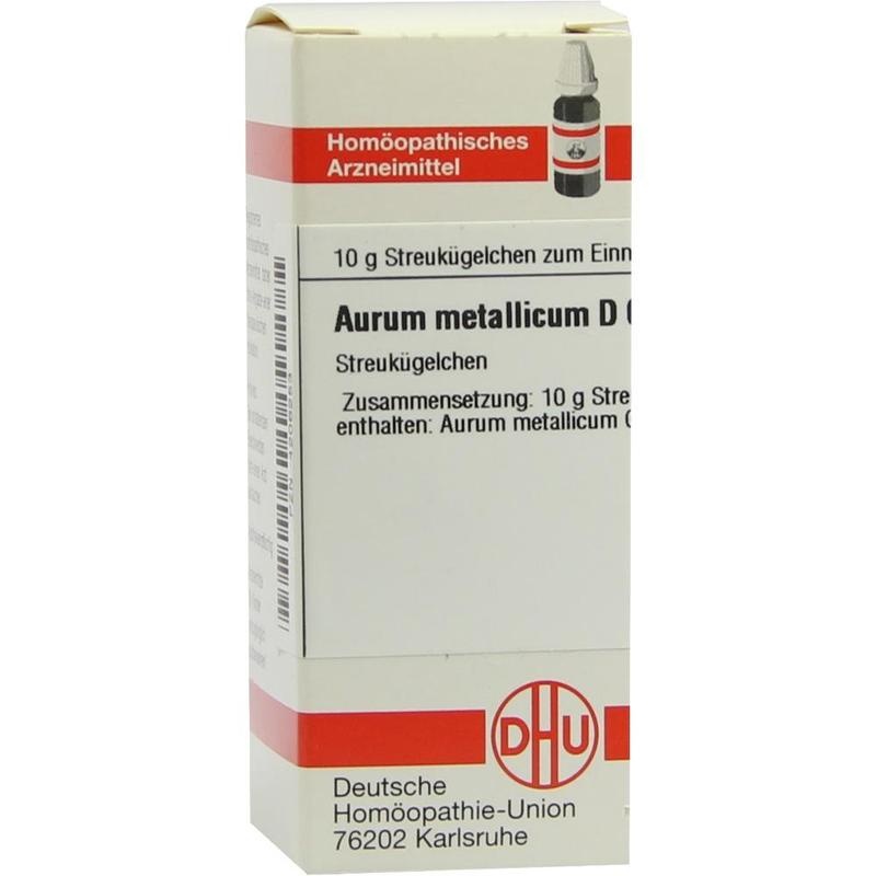 AURUM METALLICUM D 60 Globuli