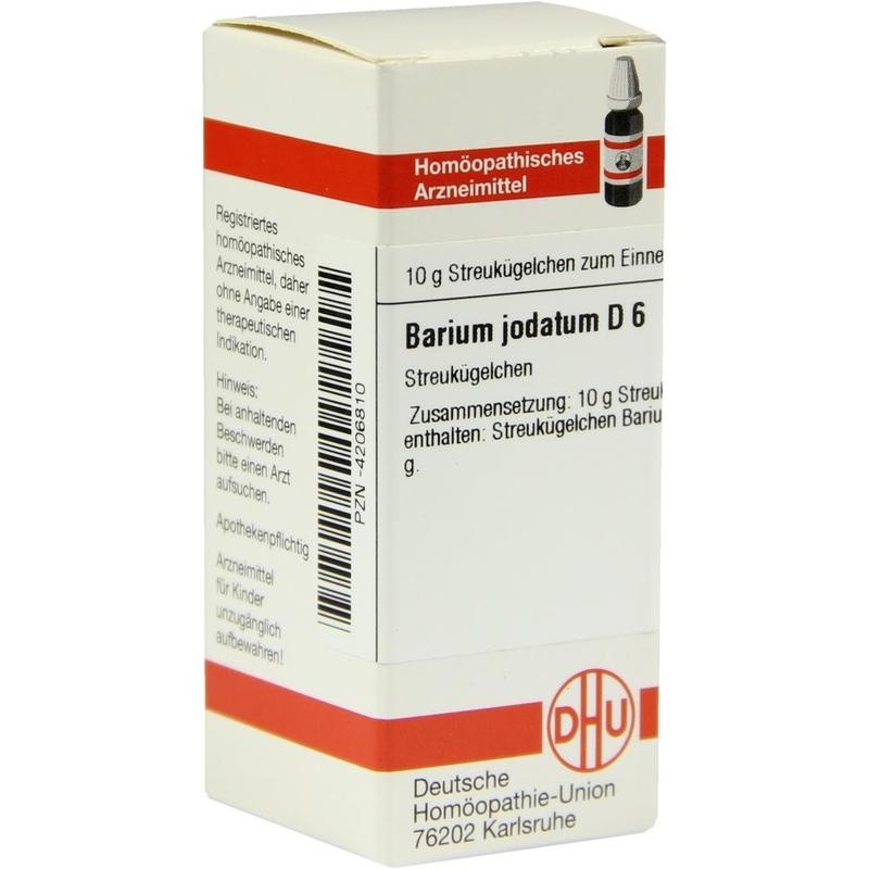 BARIUM JODATUM D 6 Globuli