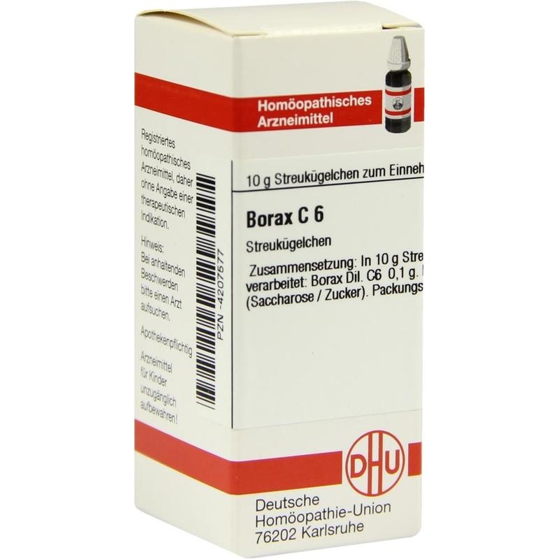 BORAX C 6 Globuli