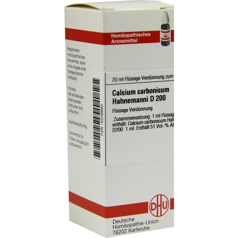 CALCIUM CARBONICUM Hahnemanni D 200 Dilution