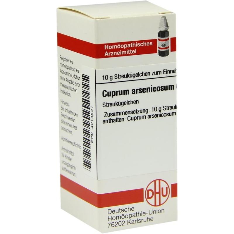 CUPRUM ARSENICOSUM C 30 Globuli