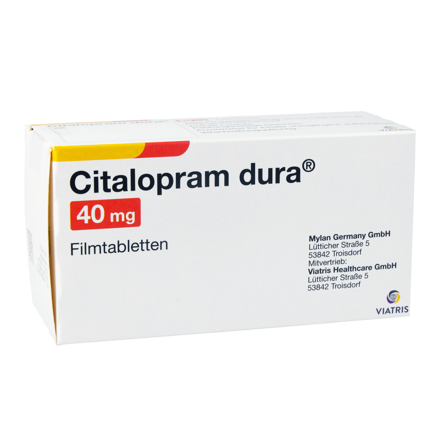 CITALOPRAM dura 40 mg Filmtabletten