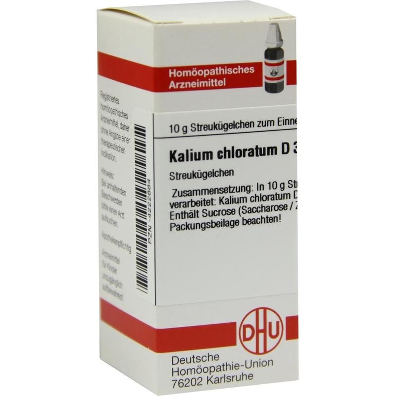 KALIUM CHLORATUM D 30 Globuli