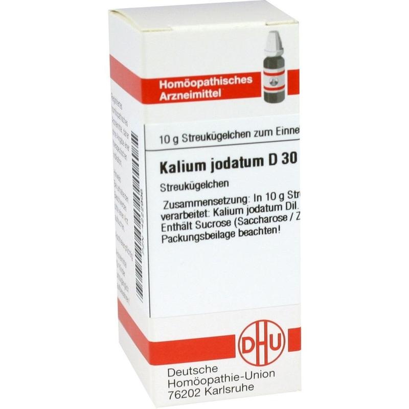 KALIUM JODATUM D 30 Globuli