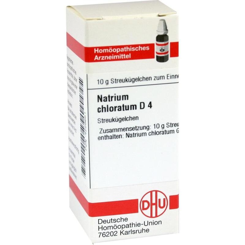 NATRIUM CHLORATUM D 4 Globuli