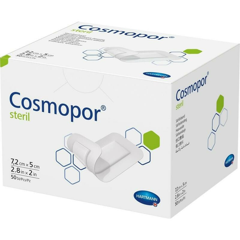 COSMOPOR steril Wundverband 5x7,2 cm