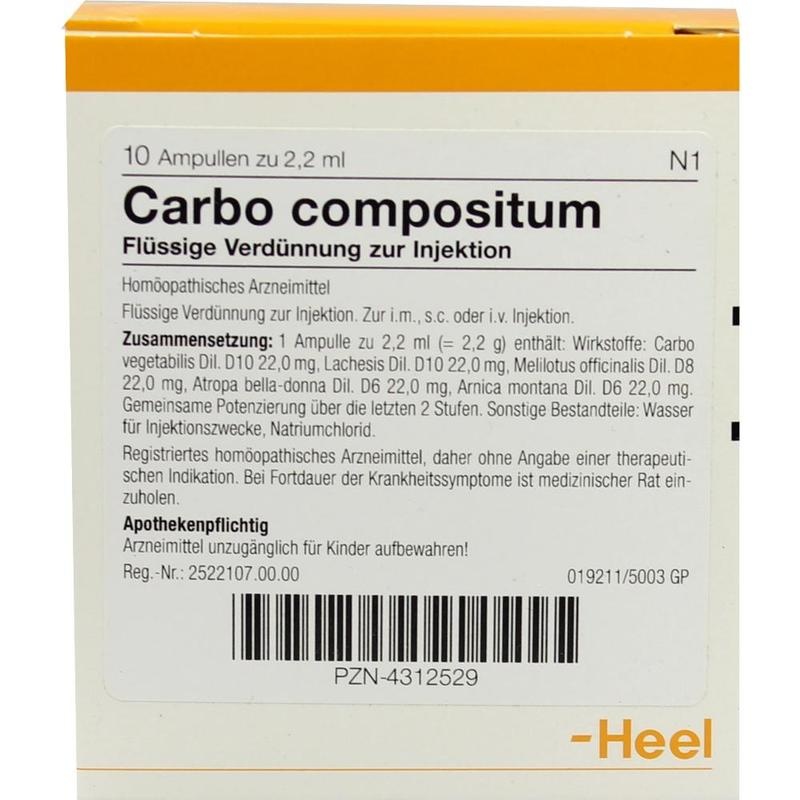 CARBO COMPOSITUM Ampullen