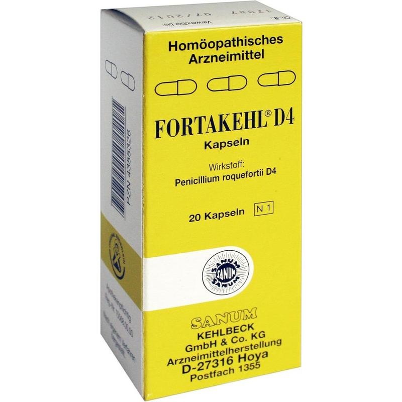 FORTAKEHL D 4 Kapseln