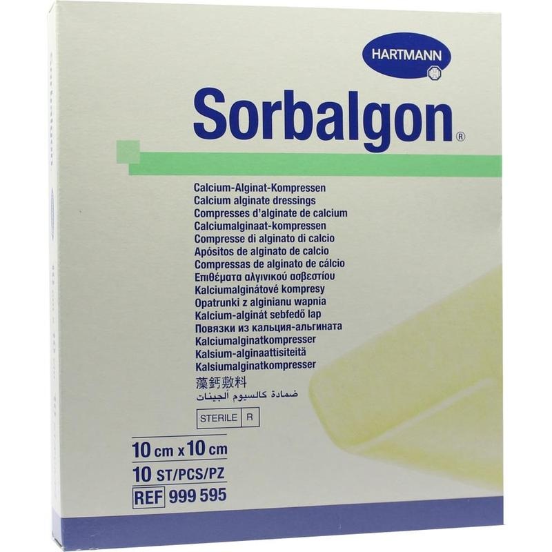 SORBALGON Kompressen 10x10 cm